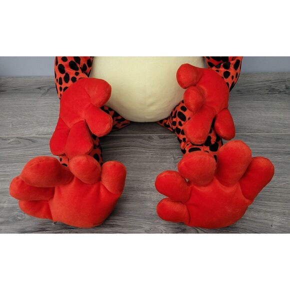 VTG 1998 The 24K Co Frog Culture Special Effects Red Dart Poison Tree Frog Plush - Picture 6 of 12